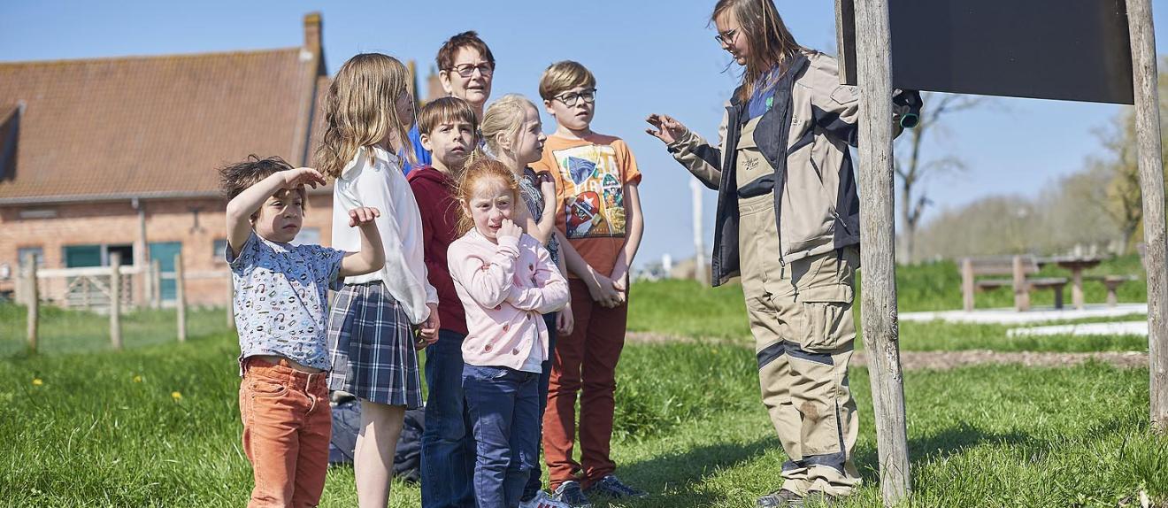 Kinderen krijgen uitleg